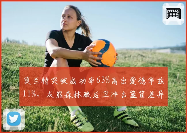 莫兰特突破成功率63%高出爱德华兹11%，灰熊森林狼后卫冲击篮筐差异